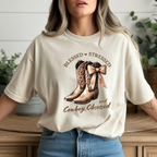 Blessed & and Stressed Cowboy DTF Transfer