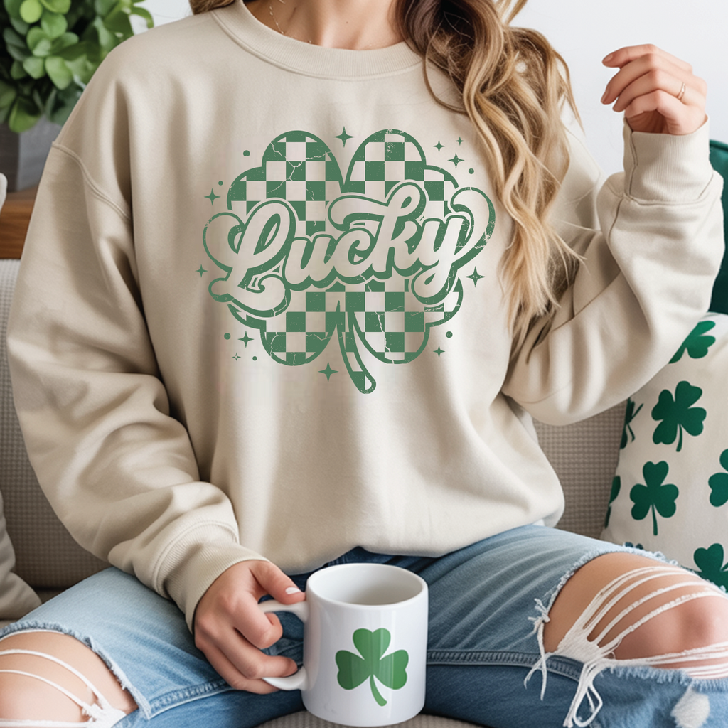 Lucky Shamrock DTF Transfer