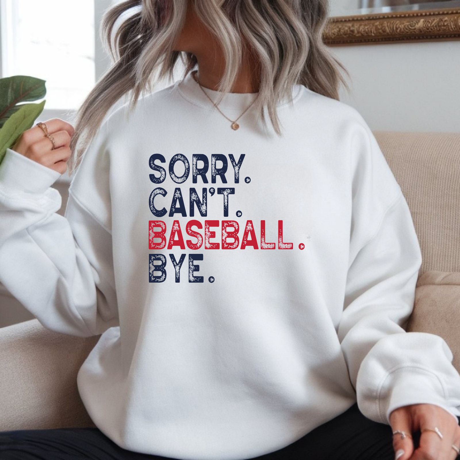 Sorry Can’t Baseball Bye DTF Transfer