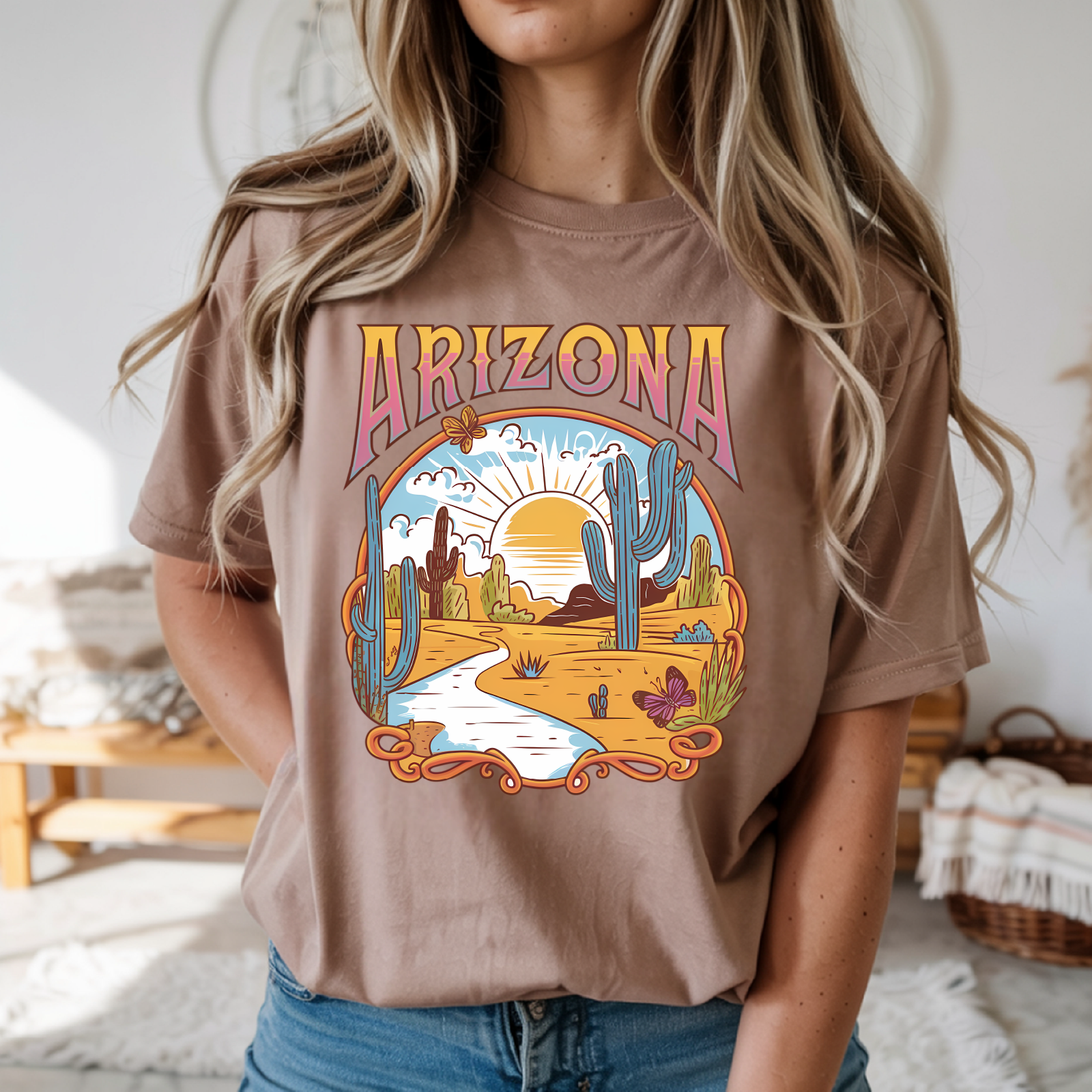 Arizona Desert DTF Transfer