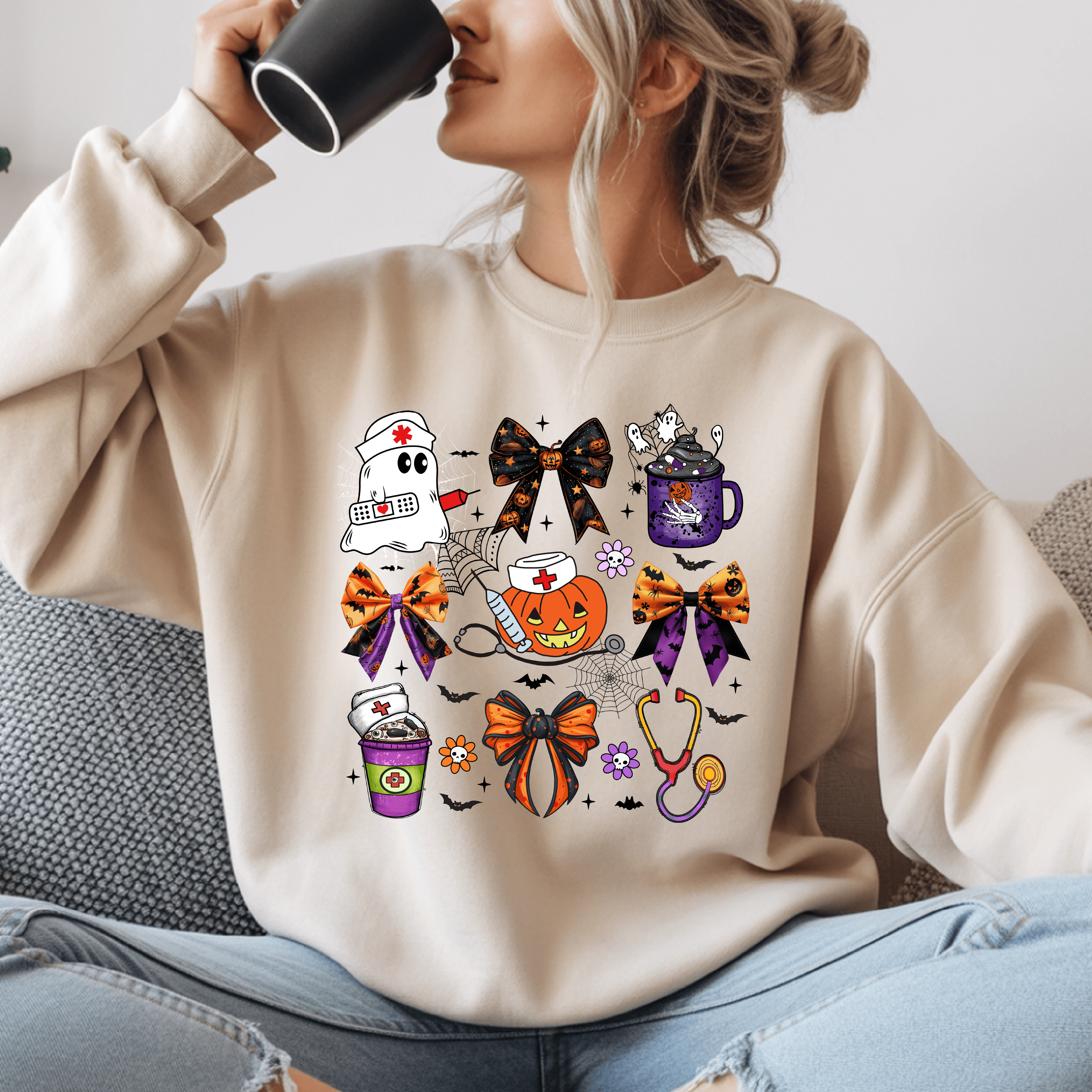 Halloween Nurse DTF Transfer