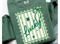 Lucky DTF Transfer – St. Patrick’s Day Bow Design