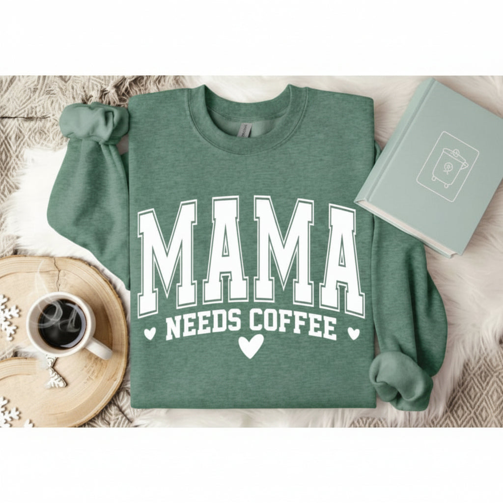 Mama Needs Coffee DTF Transfer