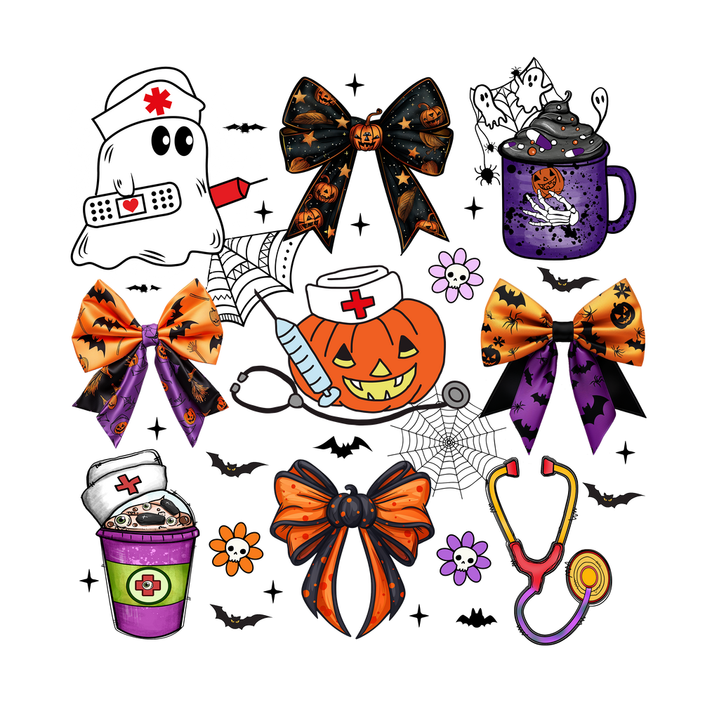 Halloween Nurse DTF Transfer