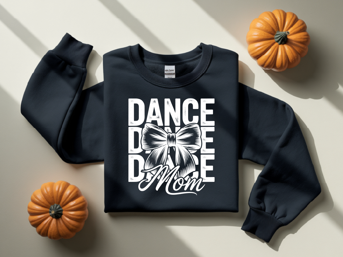 Dance Mom Bow DTF Transfer – Bold Dance Mom Design