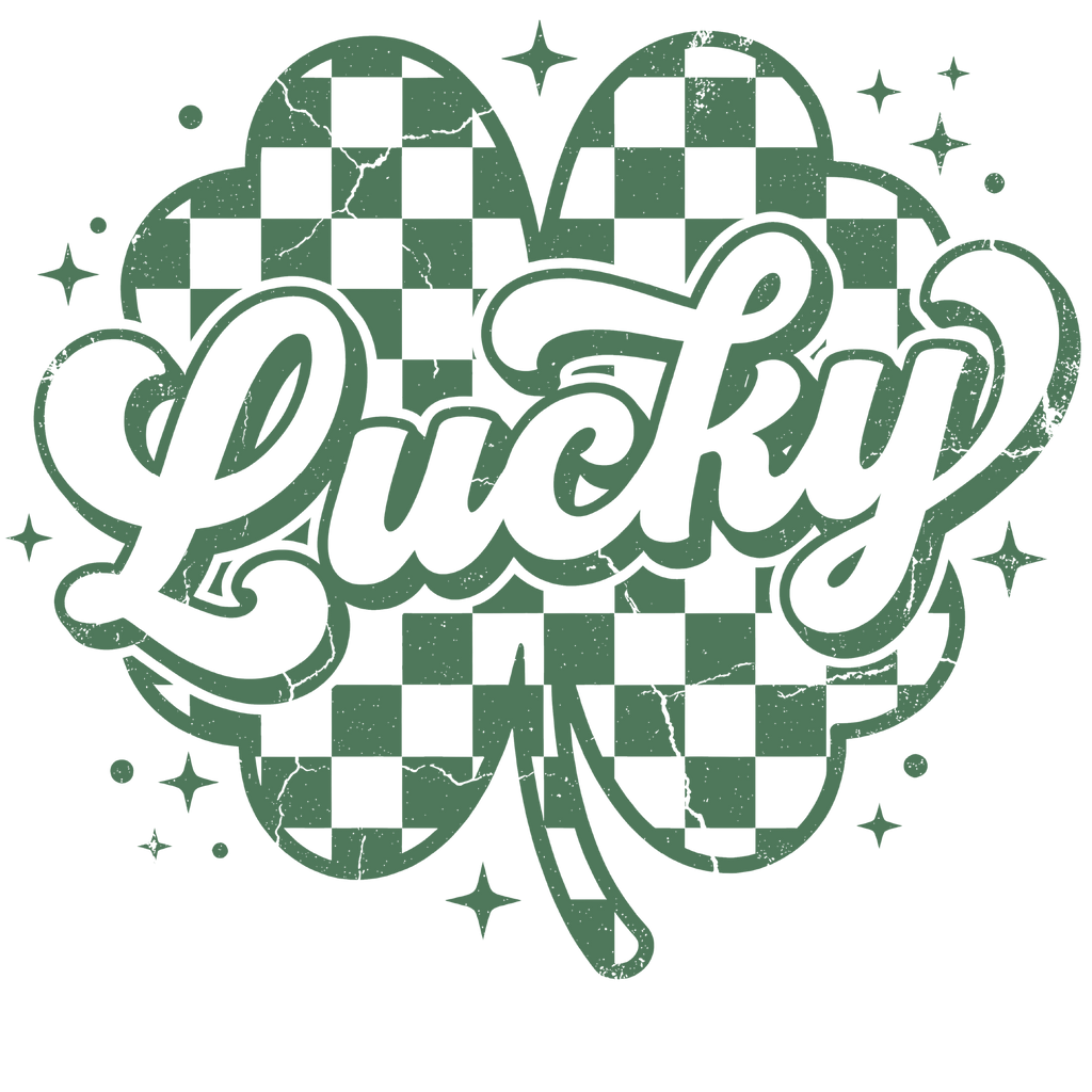Lucky Shamrock DTF Transfer