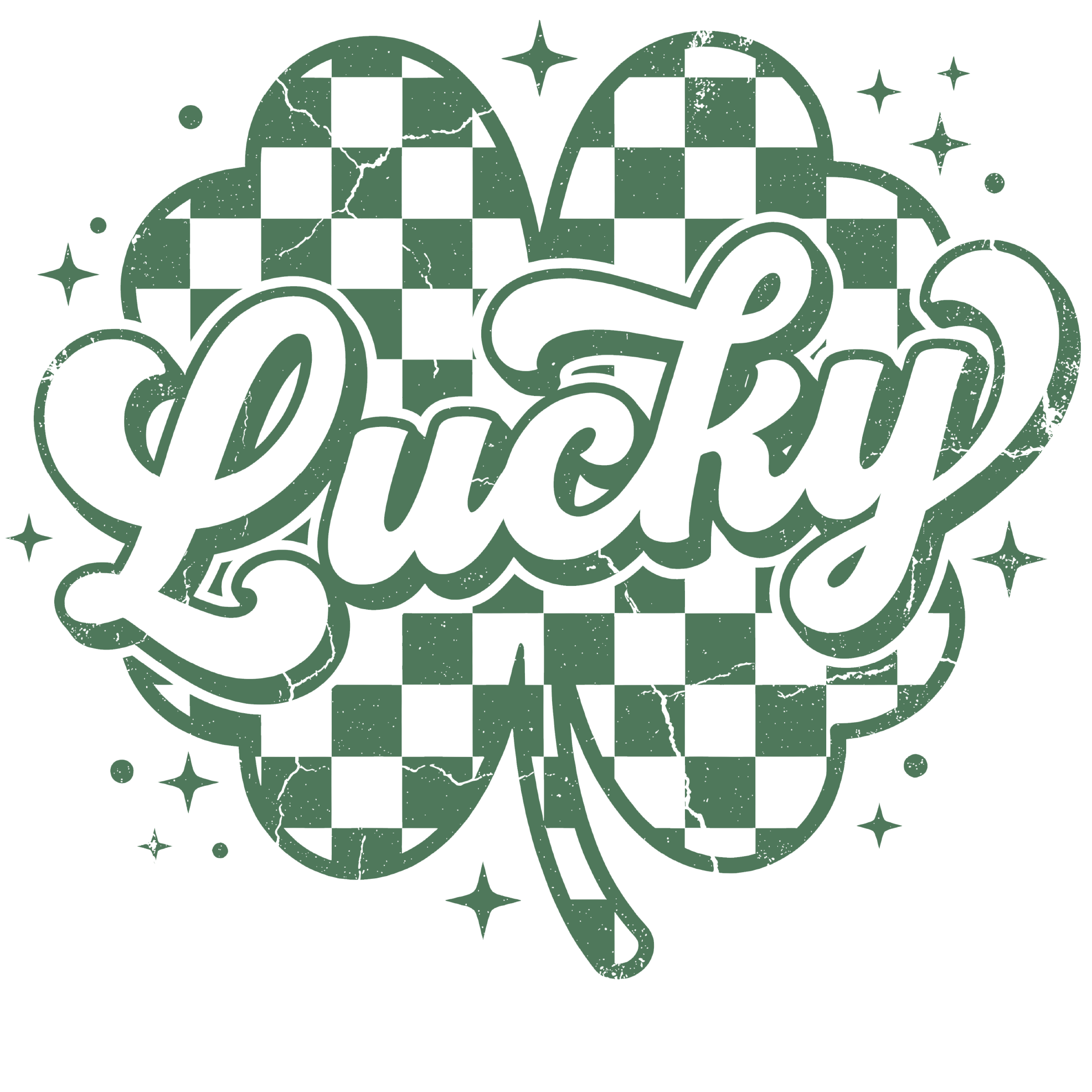 Lucky Shamrock DTF Transfer